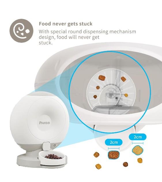 Pawbo Crunchy Smart Pet Food Dispenser - Kohepets