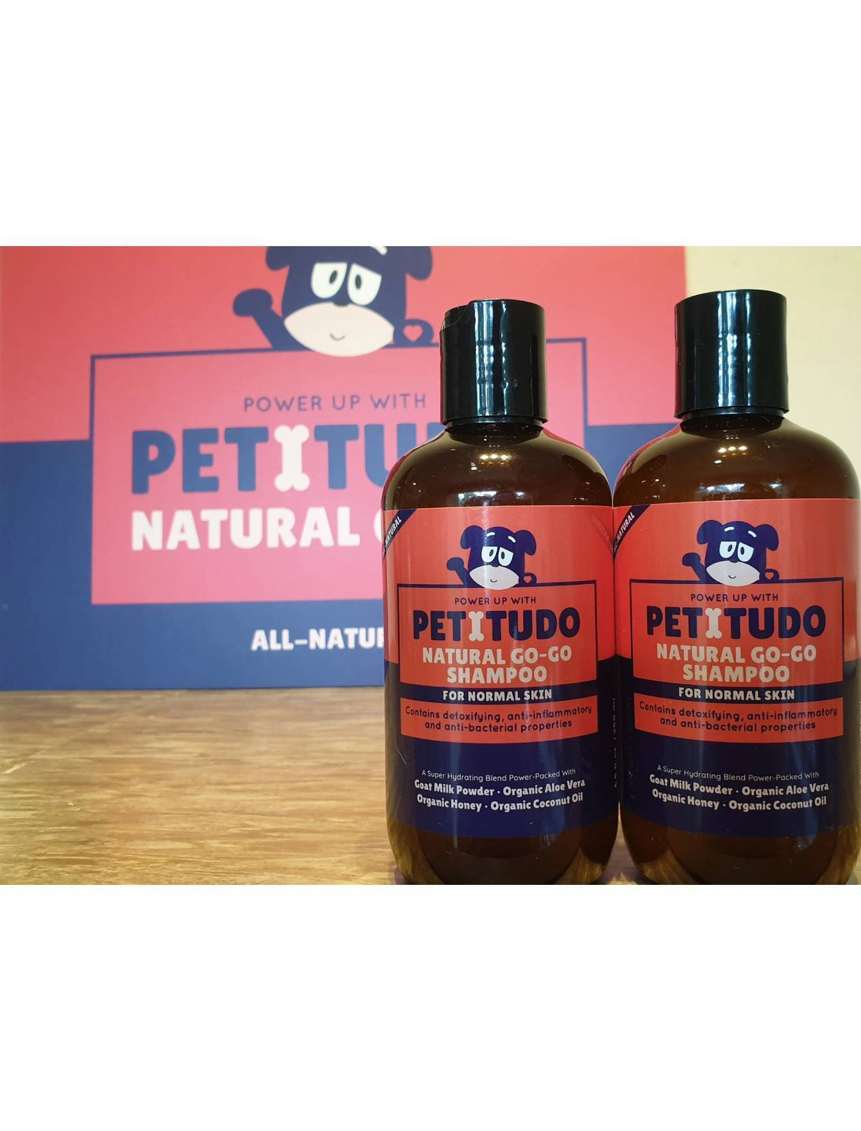 Petitudo Natural Go-Go Shampoo For Dogs - Normal Skin - Kohepets