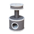 Petrebels Champions Only Tower 80 Cat Tree (Cream) - Kohepets