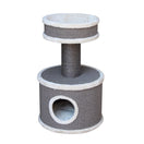 Petrebels Champions Only Tower 80 Cat Tree (Cream)