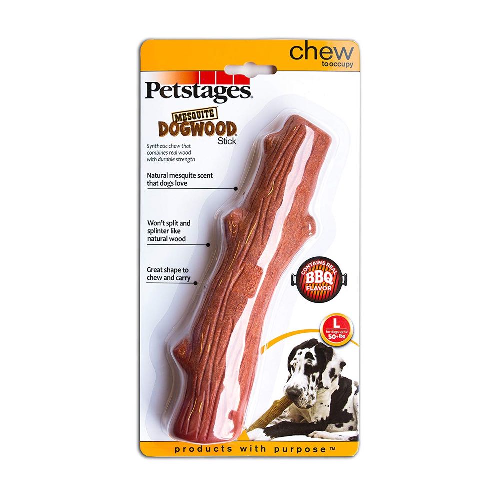 Petstages Dogwood Mesquite Stick Dog Chew Toy - Kohepets