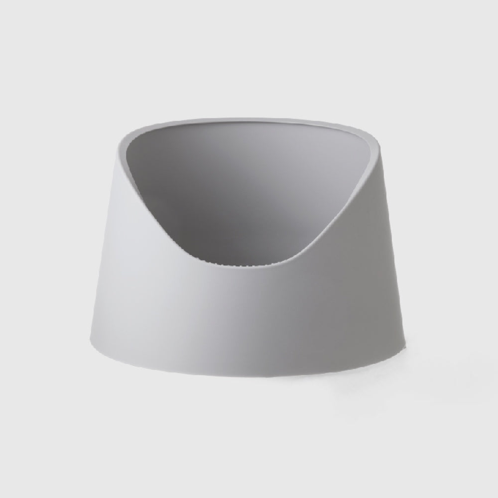 Pidan Snow Mountain Open Cat Litter Box (Grey) - Kohepets