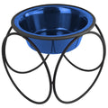 10% OFF: Platinum Pets Olympic Single Raised Feeder Wide Rimmed Dog Bowl (1 x 4 Cups) - Kohepets