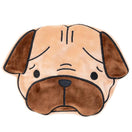 Hey Cuzzies No-Stuffing Pug Plush Dog Toy