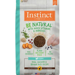 Instinct Be Natural Real Chicken & Brown Rice Puppy Dry Dog Food - Kohepets