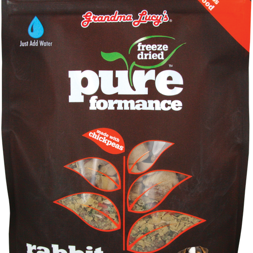 Grandma Lucy’s Pureformance Rabbit Freeze-Dried Dog Food 3lb - Kohepets