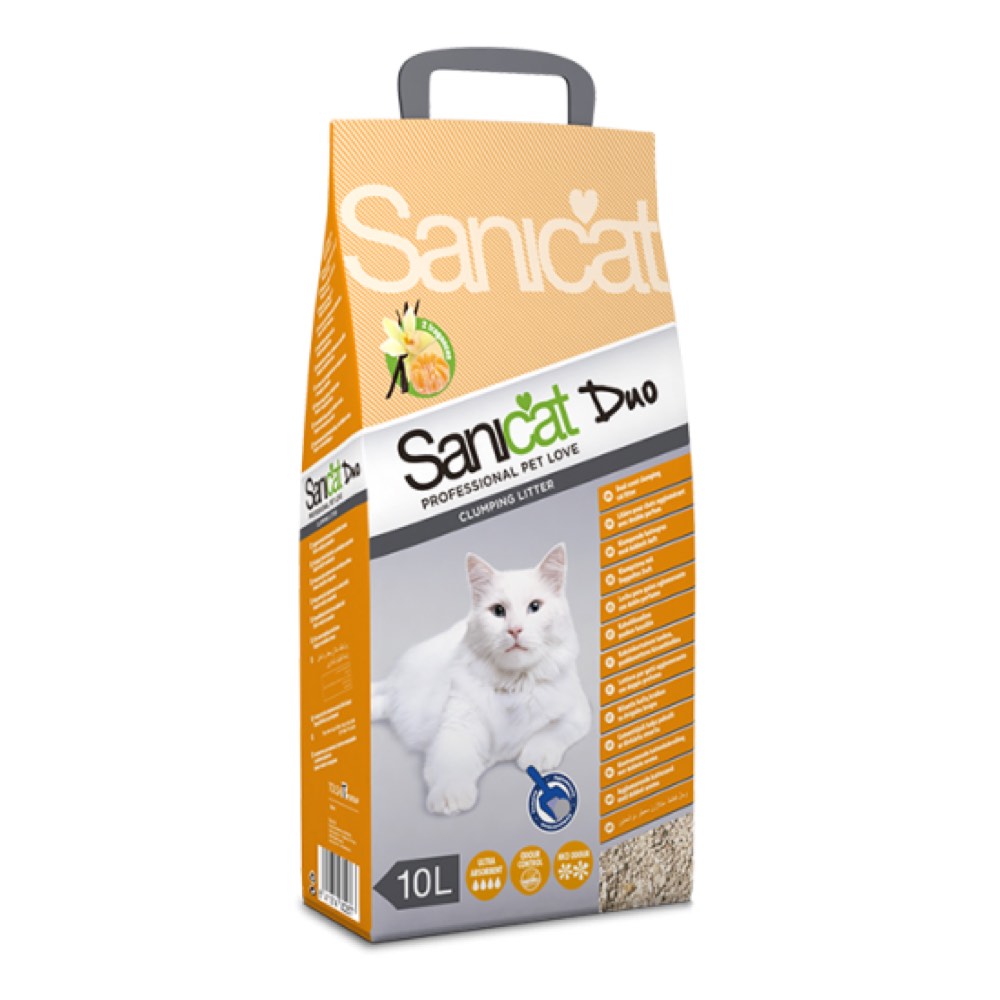 Sanicat Duo Cat Litter 10L - Kohepets