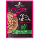 20% OFF: Wellness CORE Mini Meals Shredded Chicken & Lamb Entree In Gravy Grain-Free Pouch Dog Food 3oz