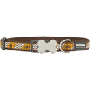 Red Dingo Monty Dog Collar (Brown)