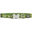 Red Dingo Monty Dog Collar (Green)