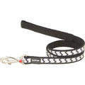 Red Dingo Reflective Ziggy Fixed Length Lead Dog Leash (Black) - Kohepets