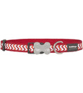 Red Dingo Reflective Ziggy Dog Collar (Red)