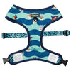Moo+Twig Bark Shark Reversible Dog Harness - Kohepets