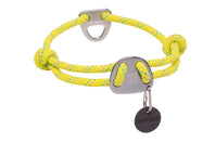 Ruffwear Knot-A-Collar Reflective Adjustable Rope Dog Collar (Lichen Green)