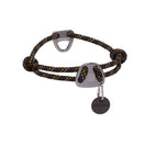Ruffwear Knot-A-Collar Reflective Adjustable Rope Dog Collar (Obsidian Black)
