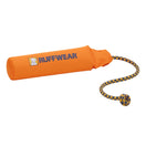 Ruffwear Lunker High-Floating Foam & Rope Dog Tug & Fetch Toy (Campfire Orange)