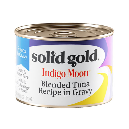 Solid Gold Indigo Moon Blended Tuna In Gravy Canned Cat Food 170g - Kohepets