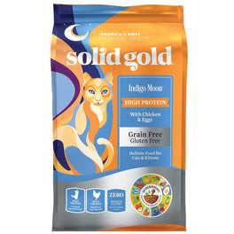 Solid Gold Indigo Moon With Chicken & Eggs Grain Free Dry Cat Food - Kohepets