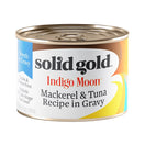 Solid Gold Indigo Moon Mackerel & Tuna In Gravy Canned Cat Food 170g