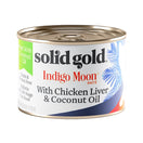 Solid Gold Indigo Moon Pate Chicken Liver & Coconut Oil Canned Cat Food 170g