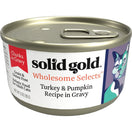 Solid Gold Wholesome Select Turkey & Pumpkin in Gravy Canned Cat Food 3oz