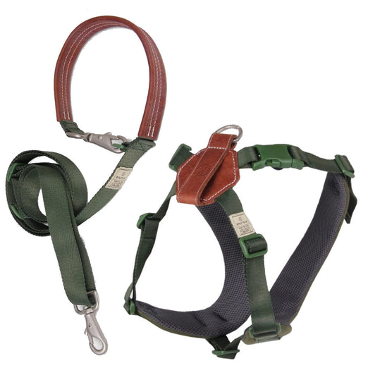 BUNDLE DEAL Sputnik Comfort Dog Harness + Multifunctional Leash Set