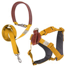 BUNDLE DEAL: Sputnik Comfort Dog Harness + Multifunctional Leash Set (Yellow)