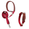 $3 OFF: Sputnik Nylon Dog Collar + Multifunctional Leash Set (Red) - Kohepets