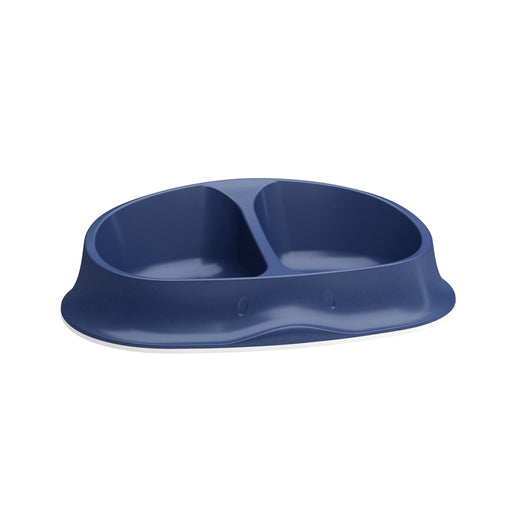 Stefanplast Chic Double Bowl 0.5L (Navy Blue) - Kohepets
