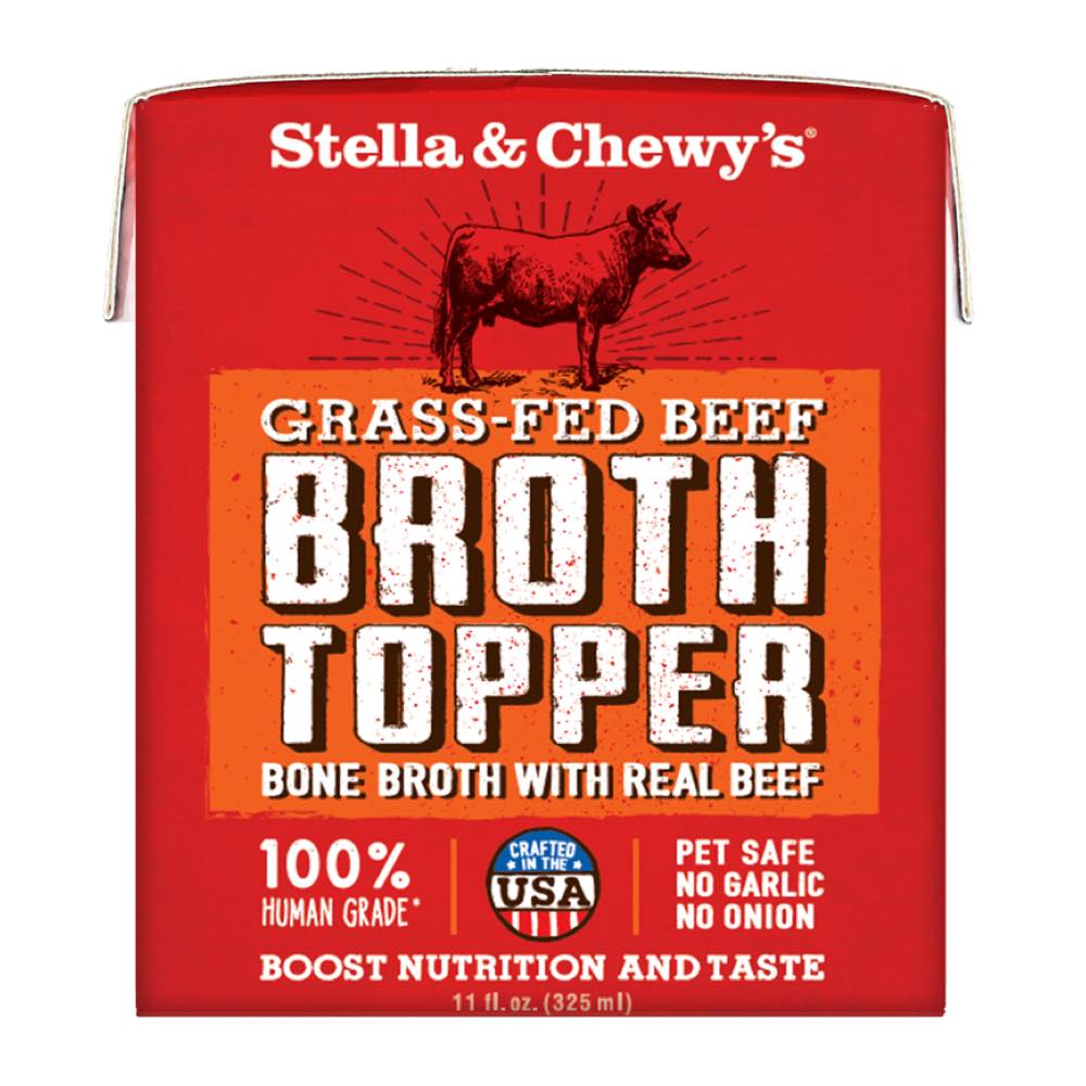 Stella & Chewy’s Grass-Fed Beef Broth Topper Grain-Free Wet Dog Food 11oz - Kohepets