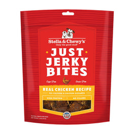 Stella & Chewy's Just Jerky Bites Real Chicken Recipe Jerky Dog Treats 6oz - Kohepets