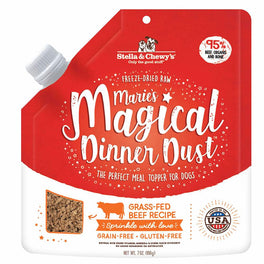 Stella & Chewy’s Marie’s Magical Dinner Dust Beef Grain Free Freeze-Dried Raw Dog Food 7oz - Kohepets