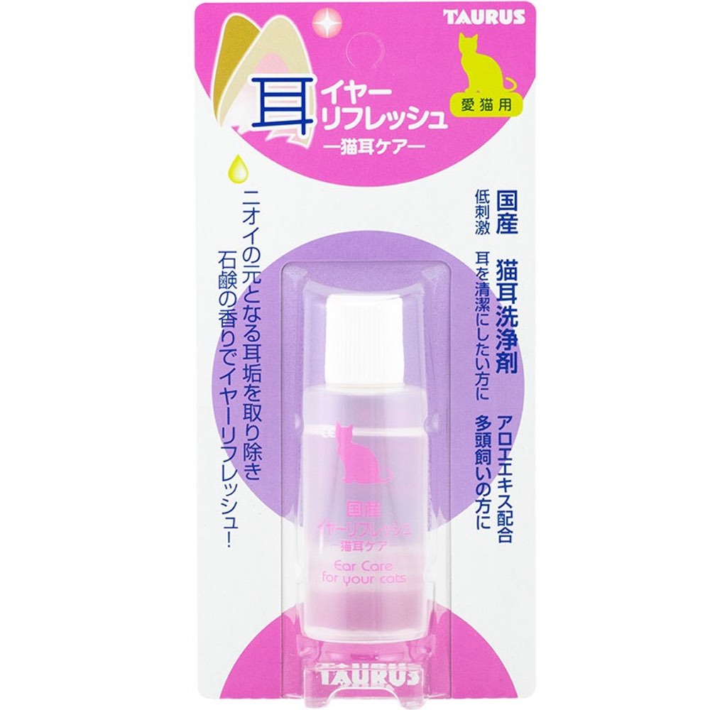Taurus Gentle Ear Cleanser For Cats 25ml - Kohepets