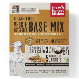 '15% OFF + FREE SUPERFOOD' (Exp 3 Apr)': The Honest Kitchen Kindly Grain Free Veggie, Nut & Seed Base Mix Dehydrated Dog Food - Kohepets