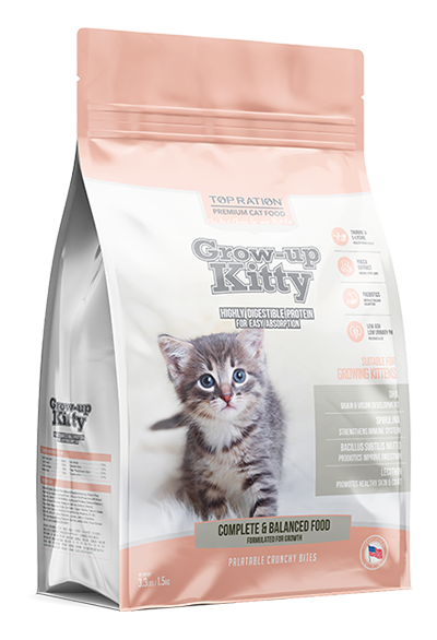 Top Ration Grow-Up Kitty Kitten Dry Cat Food