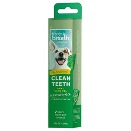 Tropiclean Fresh Breath Clean Teeth Oral Care Gel For Dogs - Kohepets