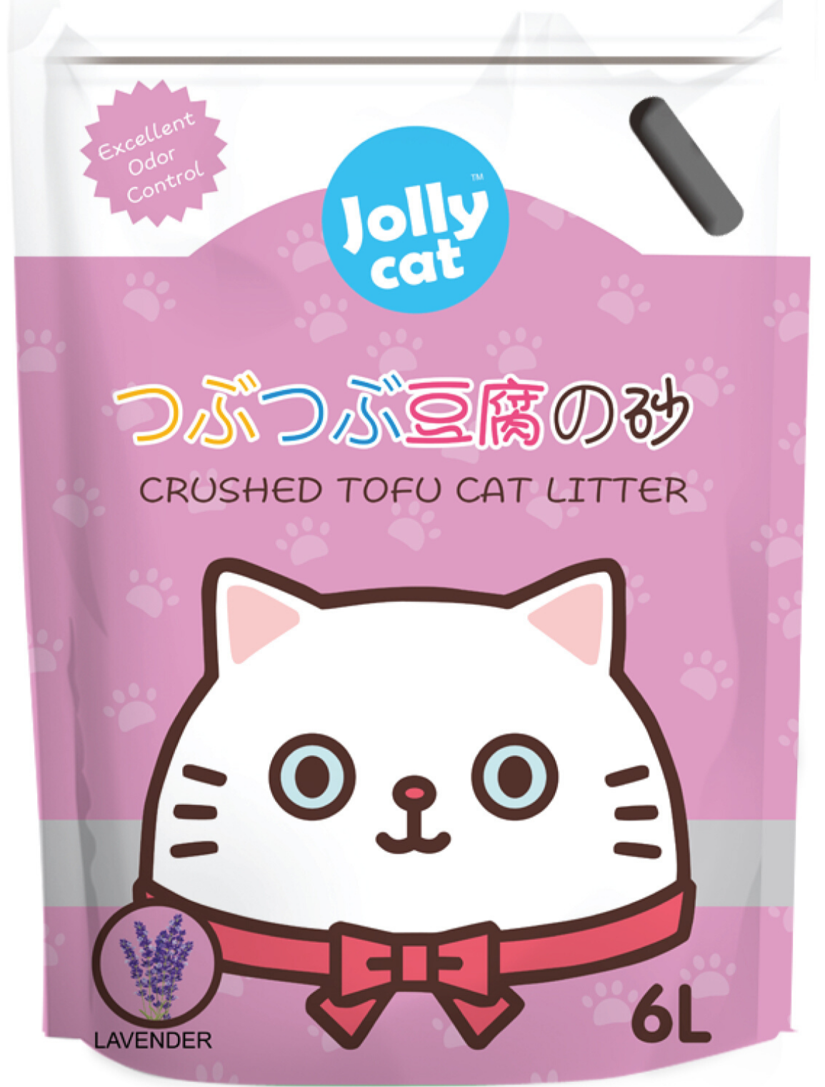 10% OFF: Jollycat Crushed Tofu Lavender Cat Litter 6L - Kohepets