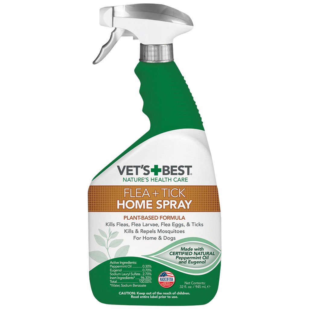 Vet’s Best Flea and Tick Home Spray for Dogs 945ml - Kohepets