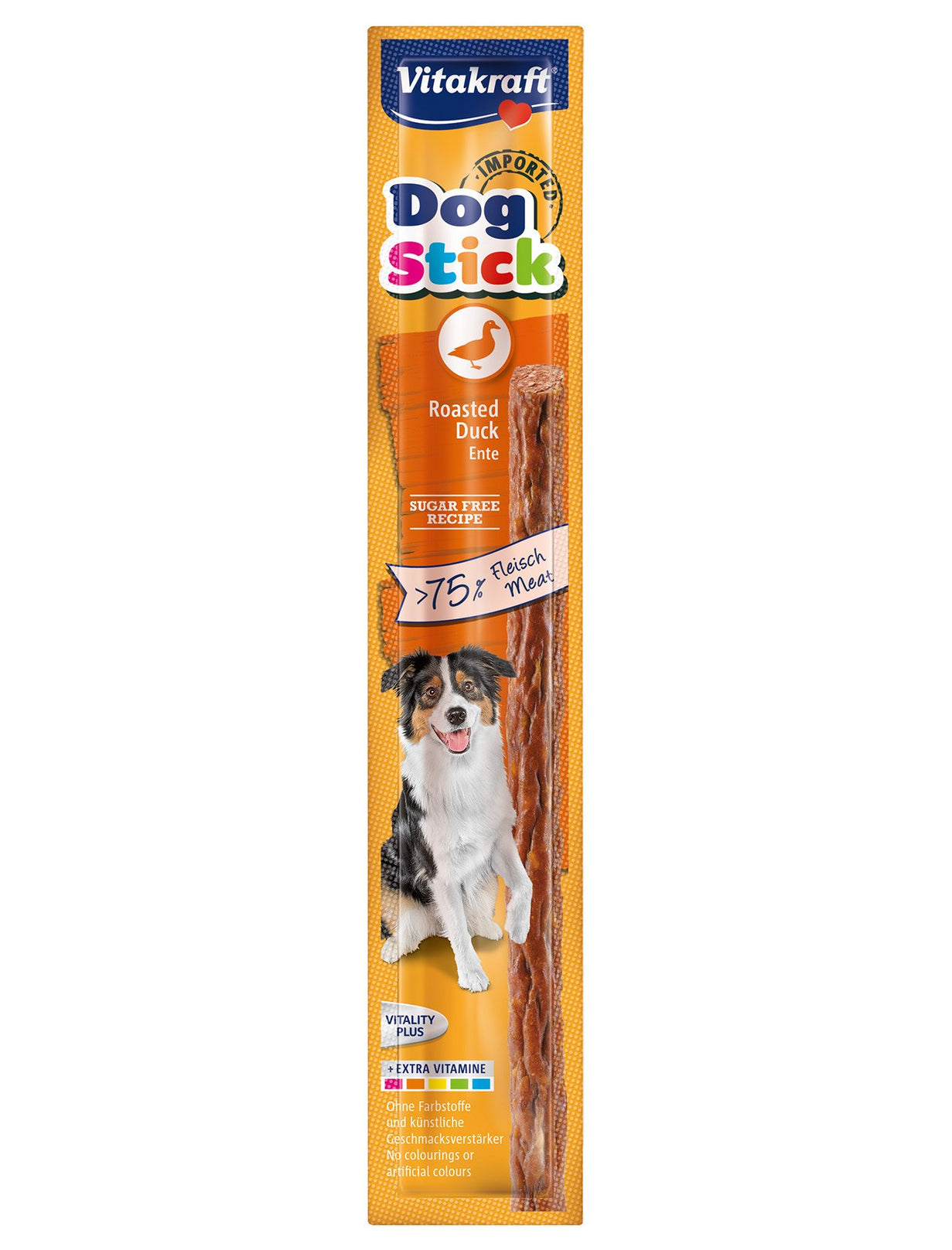 Vitakraft Roasted Duck Dog Stick Dog Treat 15g - Kohepets