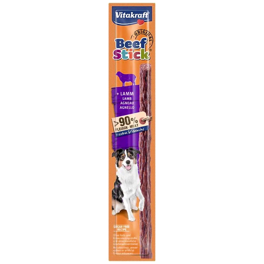 Vitakraft Beef Stick with Lamb Dog Treat 12g - Kohepets