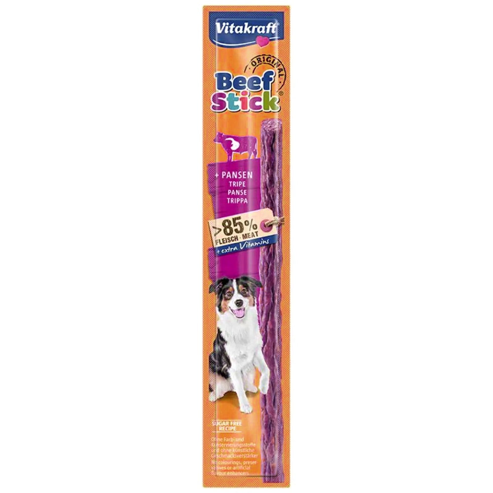 Vitakraft Beef Stick with Tripe Dog Treat 12g - Kohepets