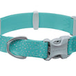 Ruffwear Confluence Reflective Waterproof Dog Collar (Aurora Teal) - Kohepets
