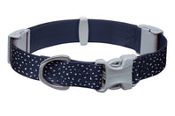 KOHE-VERSARY 10% OFF: Ruffwear Confluence Reflective Waterproof Dog Collar (Midnight Blue)