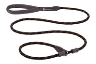 Ruffwear Just-a-Cinch Reflective Rope Slip Dog Leash (Obsidian Black)