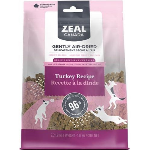 Zeal Turkey Air-Dried Dog Food - Kohepets