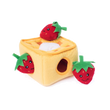 ZippyPaws Zippy Burrow Strawberry Waffles Plush Dog Toy - Kohepets