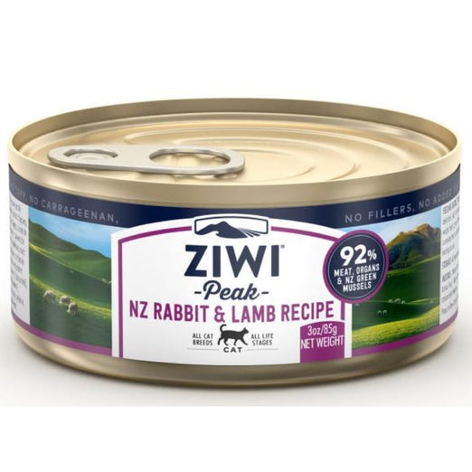 ZiwiPeak Rabbit & Lamb Canned Cat Food 85g - Kohepets