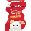 $10 OFF (Exp 26Sep24): Aatas Cat Creme Puree Tuna With Surimi Grain-Free Liquid Cat Treats 50pc