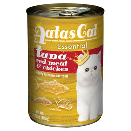 Aatas Cat Essential Tuna Red Meat & Chicken in Jelly Canned Cat Food 400g - Kohepets
