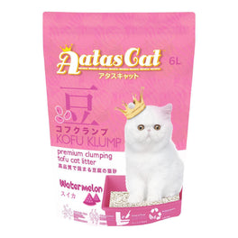 6 FOR $36: Aatas Cat Kofu Klump Tofu Cat Litter (Watermelon) 6L - Kohepets